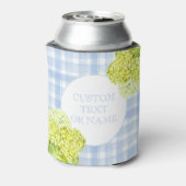 Rafraîchisseur Pour Canette En vichy bleu Hydrangea (Can Dos)