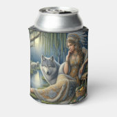 Rafraîchisseur Pour Canette Enchantement Lune dans la Forêt Mystique (Can Dos)