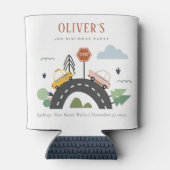 Rafraîchisseur Pour Canette Enfants mignons Véhicule Urbain Voiture Route N'im (Dos)