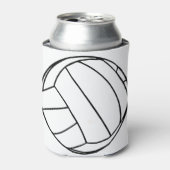 Rafraîchisseur Pour Canette Engin de volley-ball (Can devant)