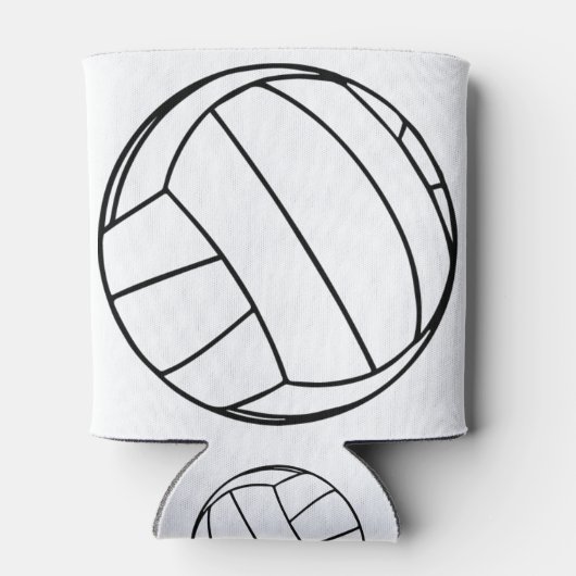 Rafraîchisseur Pour Canette Engin de volley-ball (Dos)