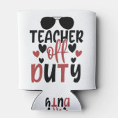 Rafraîchisseur Pour Canette Enseignant hors service inattendu (Dos)