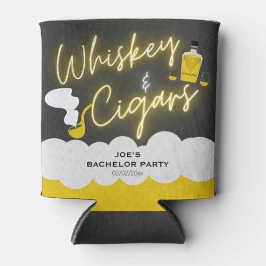 Rafraîchisseur Pour Canette Enterrement de vie de garçon drôle  (Devant)