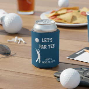 Rafraîchisseur Pour Canette Enterrement de Vie de Garçon Voyage de Golf Let's