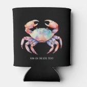 Rafraîchisseur Pour Canette Entreprise/restaurant de crabe à l'aquarelle tenda (Dos)