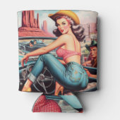 Rafraîchisseur Pour Canette Épinglette vintage (Dos)