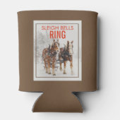 Rafraîchisseur Pour Canette Équipe de Belgique de sleigh Bells Ring (Dos)