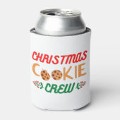 Rafraîchisseur Pour Canette Équipe de biscuits de Noël (Can devant)