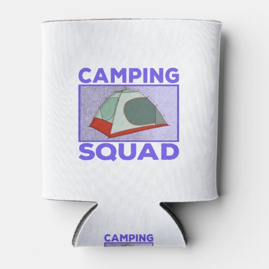 Rafraîchisseur Pour Canette Équipe de camping (Devant)