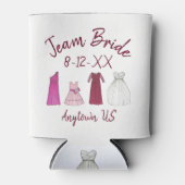 Rafraîchisseur Pour Canette ÉQUIPE FEMME FEMME FEMME FEMME Mariée (Devant)