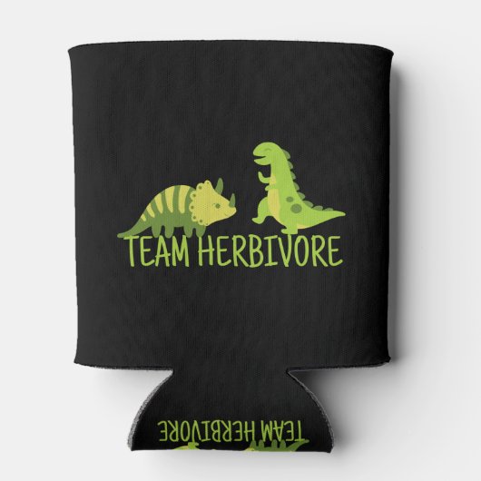 Rafraîchisseur Pour Canette Équipe Herbivore Vegan (Dos)