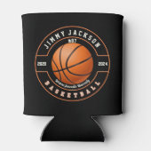 Rafraîchisseur Pour Canette Équipe - Université - Basketball scolaire (Dos)