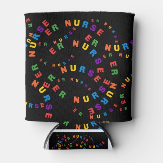 Rafraîchisseur Pour Canette ER Nurse Black (Devant)