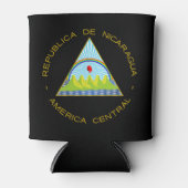 Rafraîchisseur Pour Canette Escudo de Nicaragua (Devant)