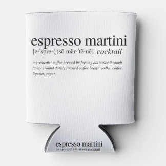 Rafraîchisseur Pour Canette Espresso Martini