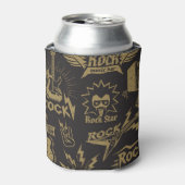 Rafraîchisseur Pour Canette Essence de musique rock énergique (Can devant)