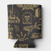 Rafraîchisseur Pour Canette Essence de musique rock énergique (Dos)