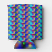 Rafraîchisseur Pour Canette Estampa colorida, 'escama quadrada'. (Dos)