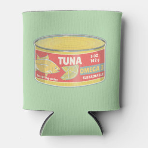 Rafraîchisseur Pour Canette Étanche de thon en conserve de poisson rétro