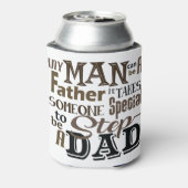 Rafraîchisseur Pour Canette Étape Papa Meilleur Père (Can Dos)