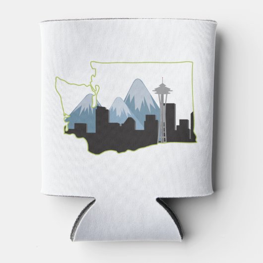 Rafraîchisseur Pour Canette État de Washington (Devant)