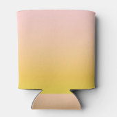 Rafraîchisseur Pour Canette Été Pastel Gradient | Nom de script personnalisé (Dos)