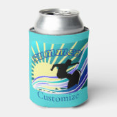 Rafraîchisseur Pour Canette Été Surf Fun Thunder_Cove (Can devant)