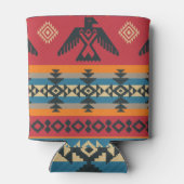 Rafraîchisseur Pour Canette Ethnic Eagles Motif Vintage (Dos)