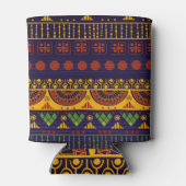 Rafraîchisseur Pour Canette Ethno Tribal : Conception Motif transparente. (Dos)