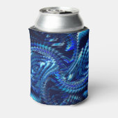 Rafraîchisseur Pour Canette étoile bleue ondulée avec zag zig (Can Dos)