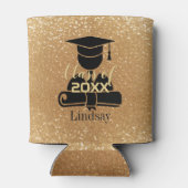 Rafraîchisseur Pour Canette Étudiant - Classe de 20XX - Parties scintillant d' (Dos)