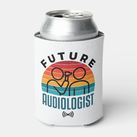 Rafraîchisseur Pour Canette Étudiant en audiologie du futur audiologiste (Can devant)