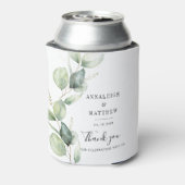 Rafraîchisseur Pour Canette Eucalyptus Aquarelle Verdure Mariage Faveurs (Can Dos)