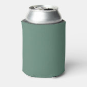 Rafraîchisseur Pour Canette Eucalyptus Green Monogram Mariage Can Cooler (Can Dos)