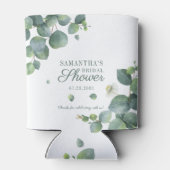 Rafraîchisseur Pour Canette Eucalyptus Verdure Fête des mariées succulente (Dos)