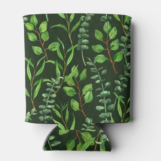 Rafraîchisseur Pour Canette Eucalyptus vert foncé (Dos)