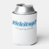 Rafraîchisseur Pour Canette Euchre, Ramasse-Le ! design bleu (Can devant)