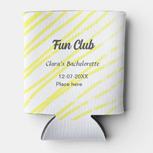 Rafraîchisseur Pour Canette événement Fun Club enterrement de vie de jeune fil