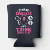 Rafraîchisseur Pour Canette Exiger des preuves et penser la science critique (Dos)