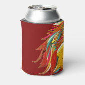 Rafraîchisseur Pour Canette Exotic Feathers Red (Can Dos)