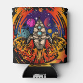 Rafraîchisseur Pour Canette Exploser le vaisseau spatial (Dos)