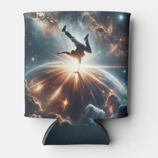 Rafraîchisseur Pour Canette Explosion de rupture galactique dans l'espace prof (Devant)