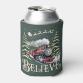 Rafraîchisseur Pour Canette Express polaire cadeau de Noël croire Noël hiver (Can devant)