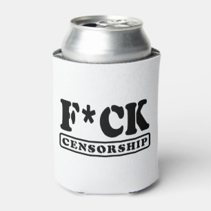 RAFRAÎCHISSEUR  POUR CANETTE F*CK CENSORSHIP