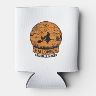 Rafraîchisseur Pour Canette Fabricant de baseball Halloween Sorcière volante L