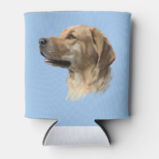 Rafraîchisseur Pour Canette Face Labrador (Devant)