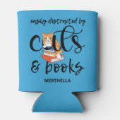 RAFRAÎCHISSEUR POUR CANETTE FACILEMENT DISTRAIT PAR DES CHATS ET DES LIVRES MÛ (Dos)