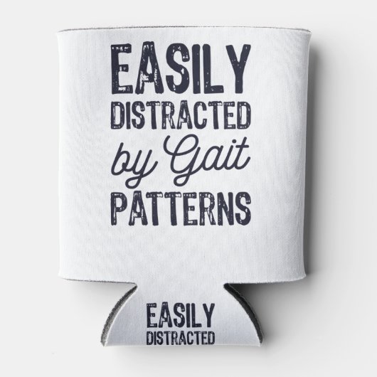 Rafraîchisseur Pour Canette Facilement Distrait Par Les Motifs Gait (Devant)