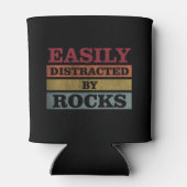 Rafraîchisseur Pour Canette Facilement Distrait Par Rocks Géologie Paléontolog (Dos)