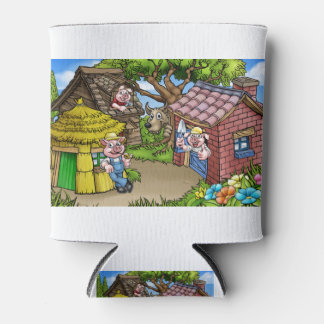 Rafraîchisseur Pour Canette Fairytale La Scène De Dessin Des Trois Petits Chie